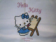 Any child cross stitch category: Cartoons Hello Kitty