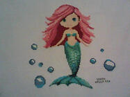 Any child cross stitch category: Mermaids