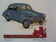 Any child cross stitch category: Vehicles