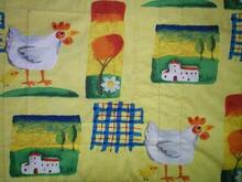 Fabric for (QUILTED) Animals-All Creatures Great and Small E01