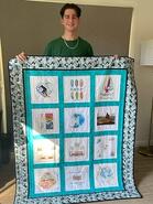 Taj's quilt