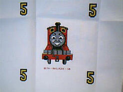 Cross stitch square for Evander C's quilt
