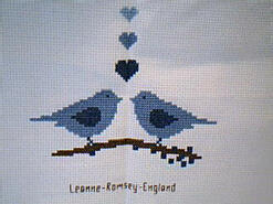 Cross stitch square for any child