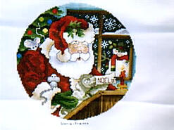 Cross stitch square for Tommy 's quilt
