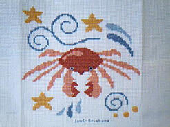 Cross stitch square for Peter H's quilt