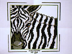 Cross stitch square for Dekkard's quilt