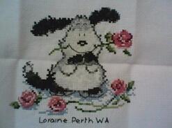 Cross stitch square for Kiarra-Nicole S 's quilt
