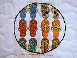 Cross stitch square for (QUILTED) Girl Theme E03's quilt