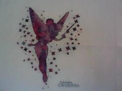Cross stitch square for Isla J's quilt