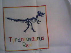 Cross stitch square for any child