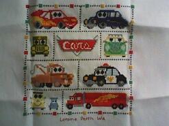 Cross stitch square for Oliver B's quilt