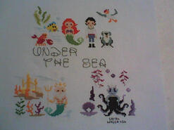 Cross stitch square for Alessandra's quilt