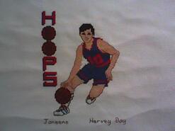 Cross stitch square for any child