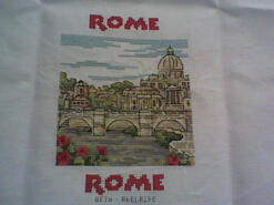 Cross stitch square for Anna's quilt