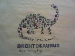 Cross stitch square for any child