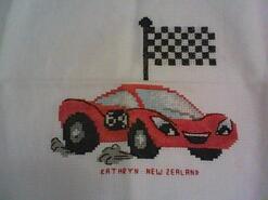 Cross stitch square for Ryan L's quilt
