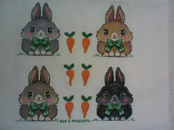 Cross stitch square for any child