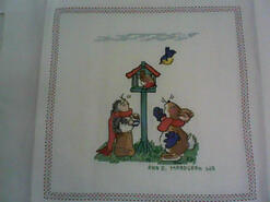 Cross stitch square for any child