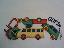 Cross stitch square for Ryan L's quilt