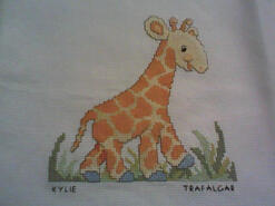 Cross stitch square for any child