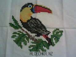Cross stitch square for any child