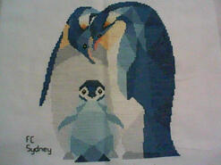 Cross stitch square for any child
