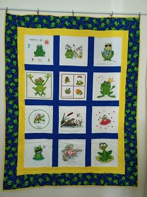 Photo of (QUILTED) Frog E01s quilt