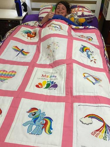 Photo of Matildas quilt