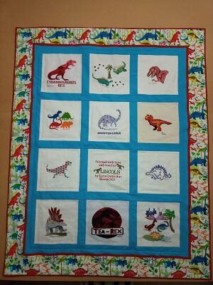 Photo of Lincolns quilt