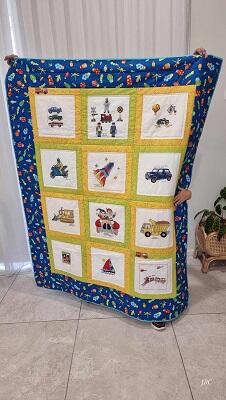 Photo of Cooper (E)s quilt